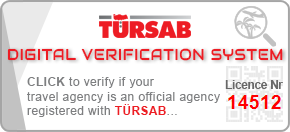 TÜRSAB Digital Verification System, Licence No 14512